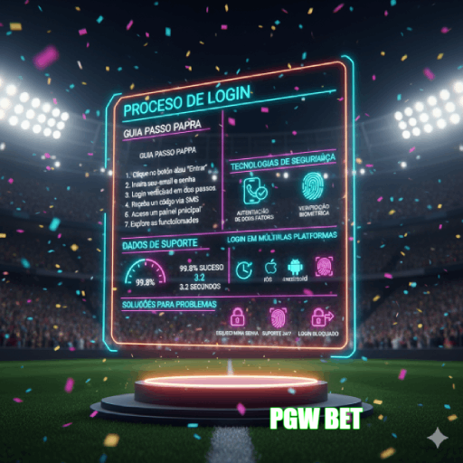 Figura 1 do login da PGW BET
