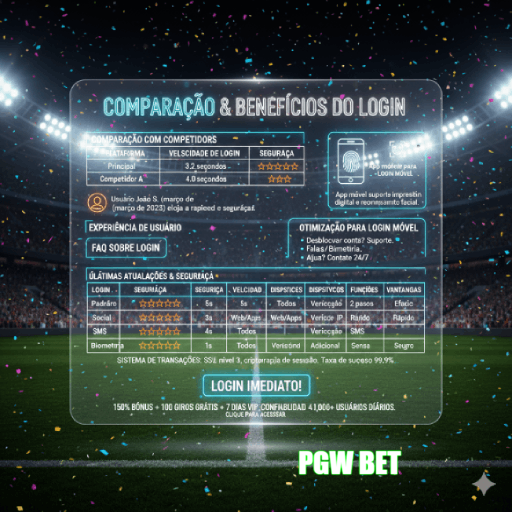 Figura 2 do login da PGW BET